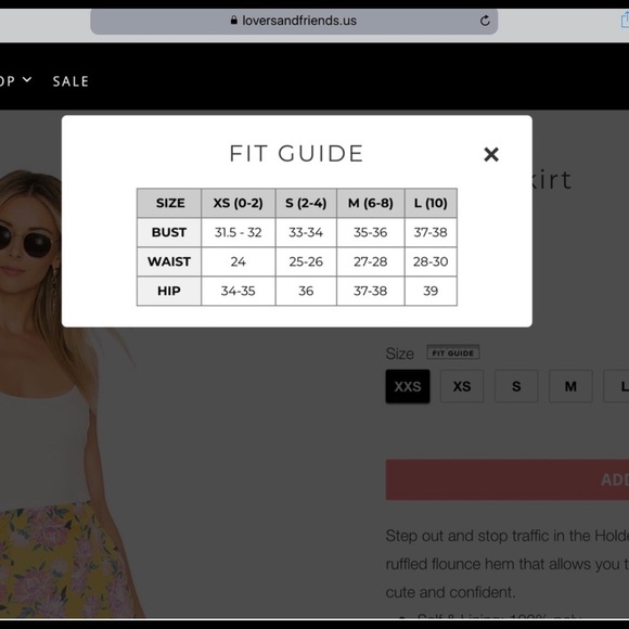 NWT Lovers + Friends | Mai Tai Lace Skirt - Picture 8 of 10